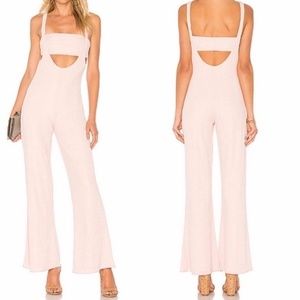 NWOT House of Harlow x Revolve Morin Pink Jumpsuit Size XXS